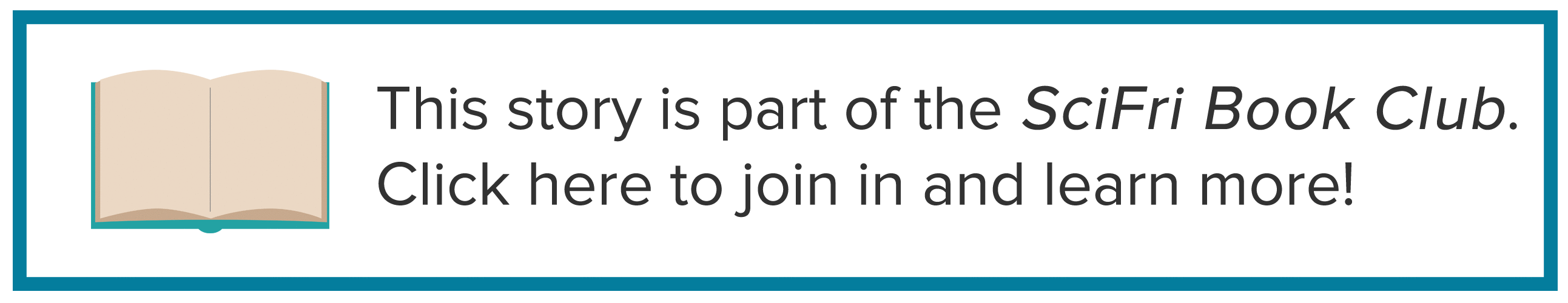 SciFriBookClub banner