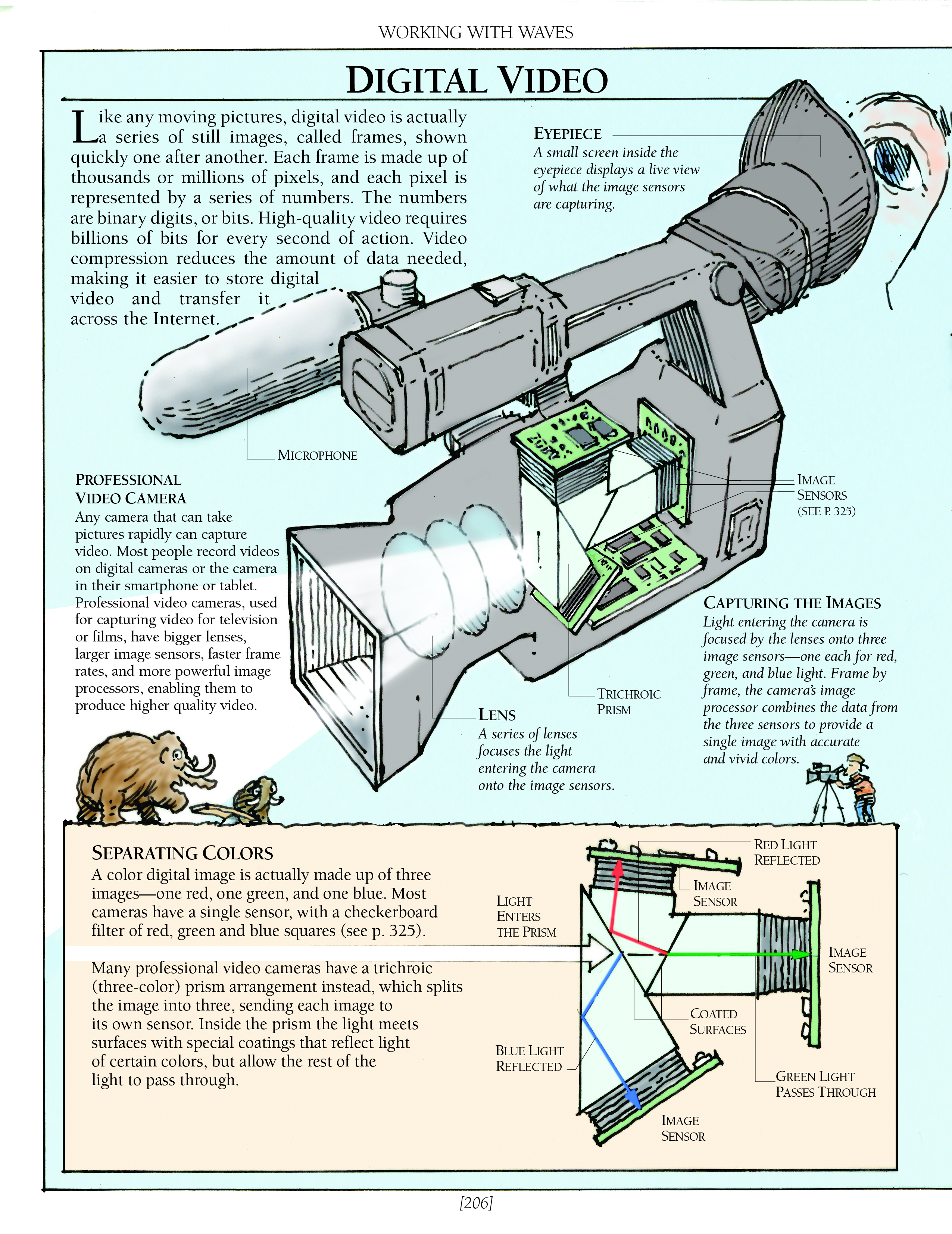 Digital video (p. 206)