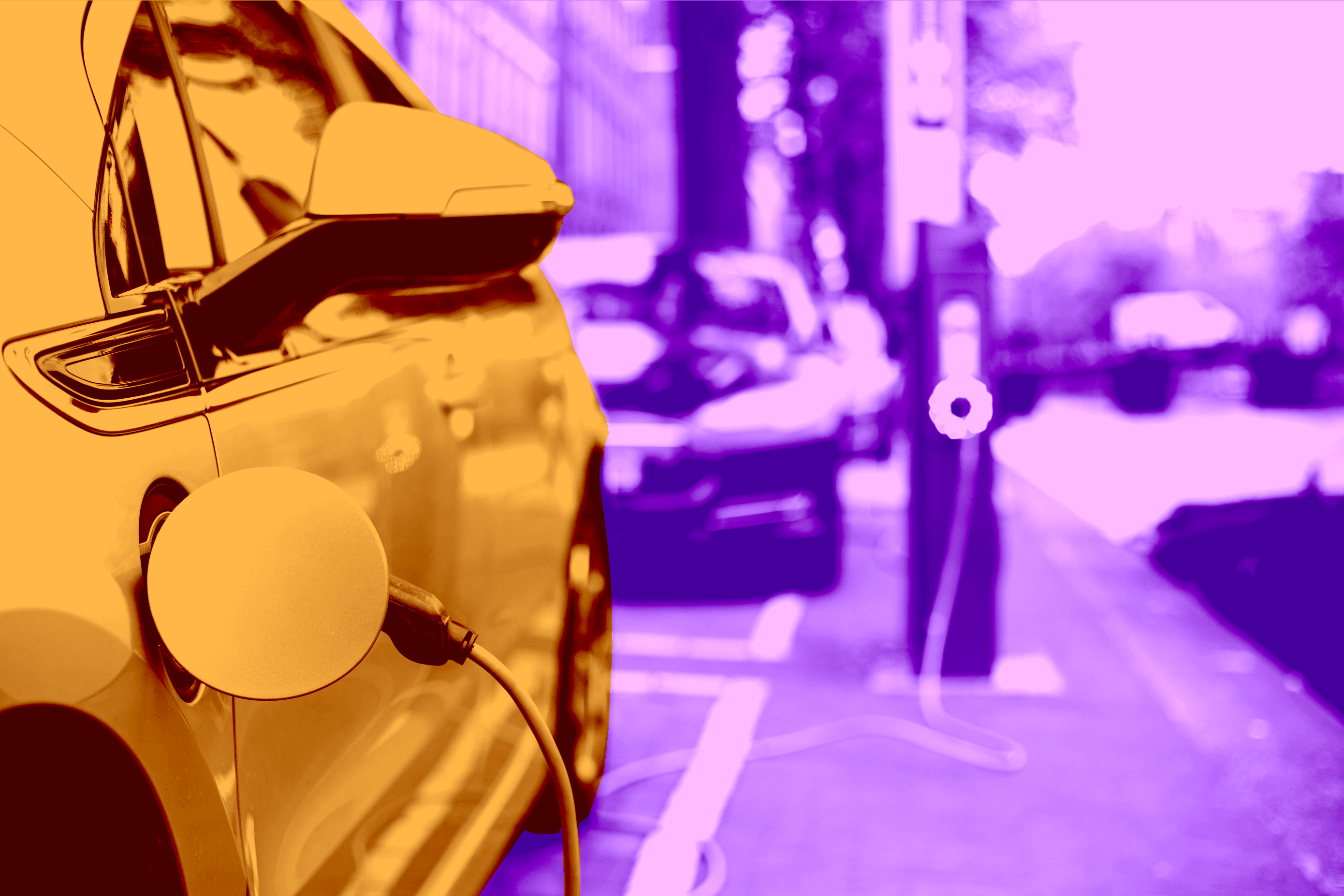 An electric vehicle charging. Credit: Shutterstock