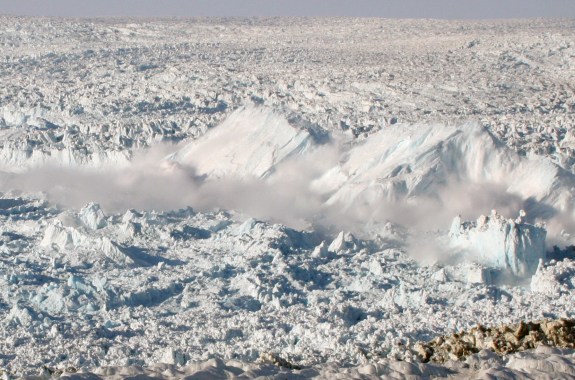 Capsizing Icebergs on the Rise in Greenland