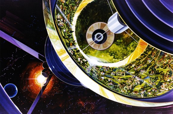 This ’70s Artist Painted Our Future In Space