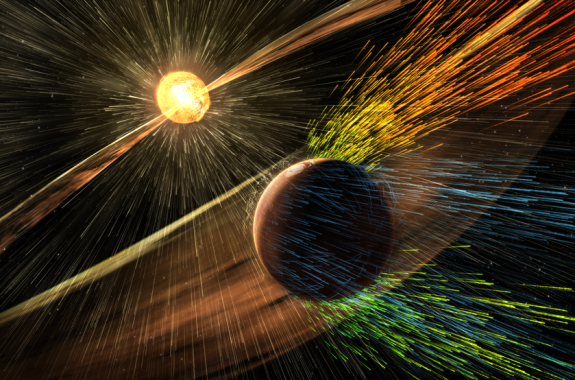 Solar Wind Strips Martian Atmosphere, Diamond Dirt, and the Whole Story on Milk