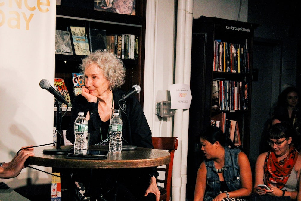atwood converses with ira flatow