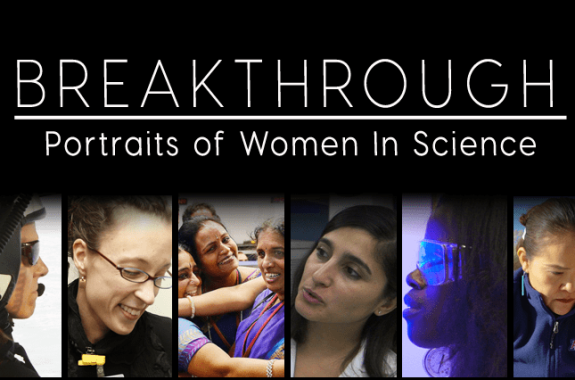 image featuring the six scientists of the breakthrough portraits of women in science series