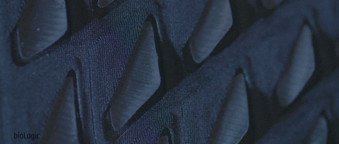 Smart fabric unfolding