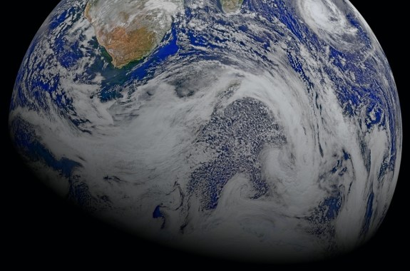 a view of planet earth from above