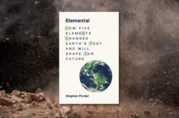 Book cover for "Elemental: How Five Elements Changed Earth's Past and Will Shape Our Future"