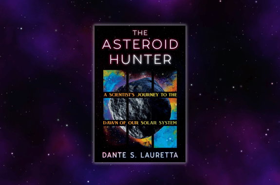 The Asteroid hunter book cover