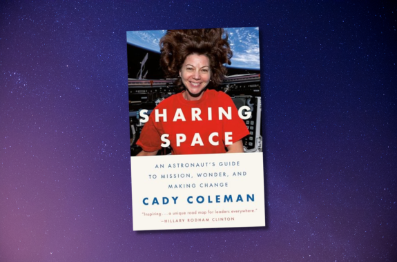"Sharing Space: An Astronaut's Guide to Mission, Wonder, and Making Change" Book Cover