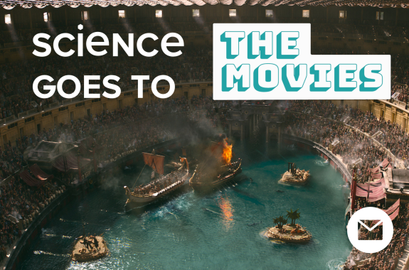 A naumachia staged in “Gladiator II.” Credit: © 2024 Paramount Pictures