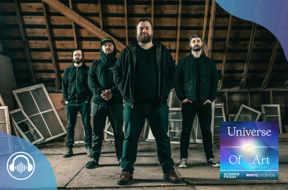 universe of art logo and death metal band