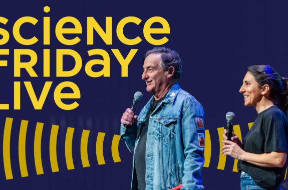 Science Friday Live - Ira Flatow and Flora Lichtman on stage