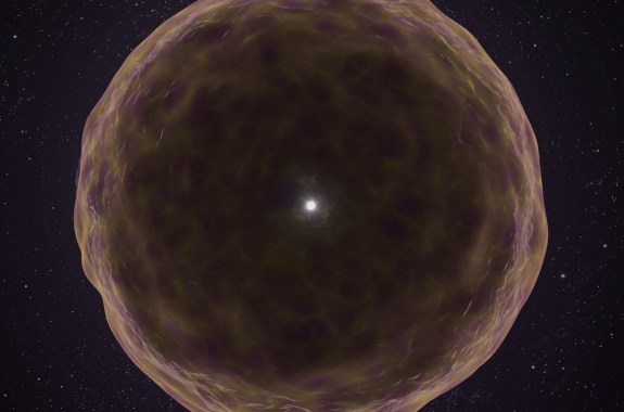 A supernova illustration